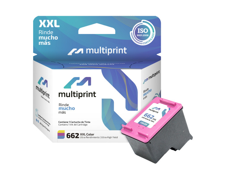 Cartucho 662XXL Color