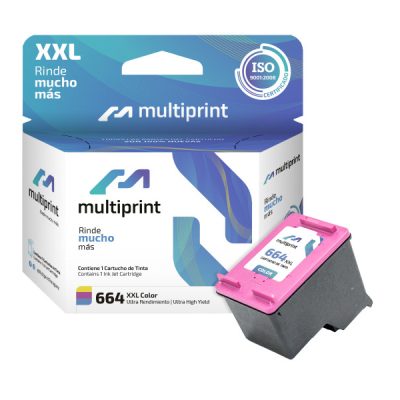 CARTUCHO MULTIPRINT HC-M664C (664XXL) (NEW CHIP) COLOR [22ML]