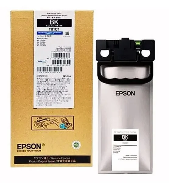 Epson T01C120 Negro - Cartucho de Tinta Original