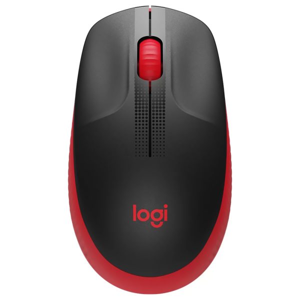 Mouse Logitech M190 Wireless - Rojo (910-005904)