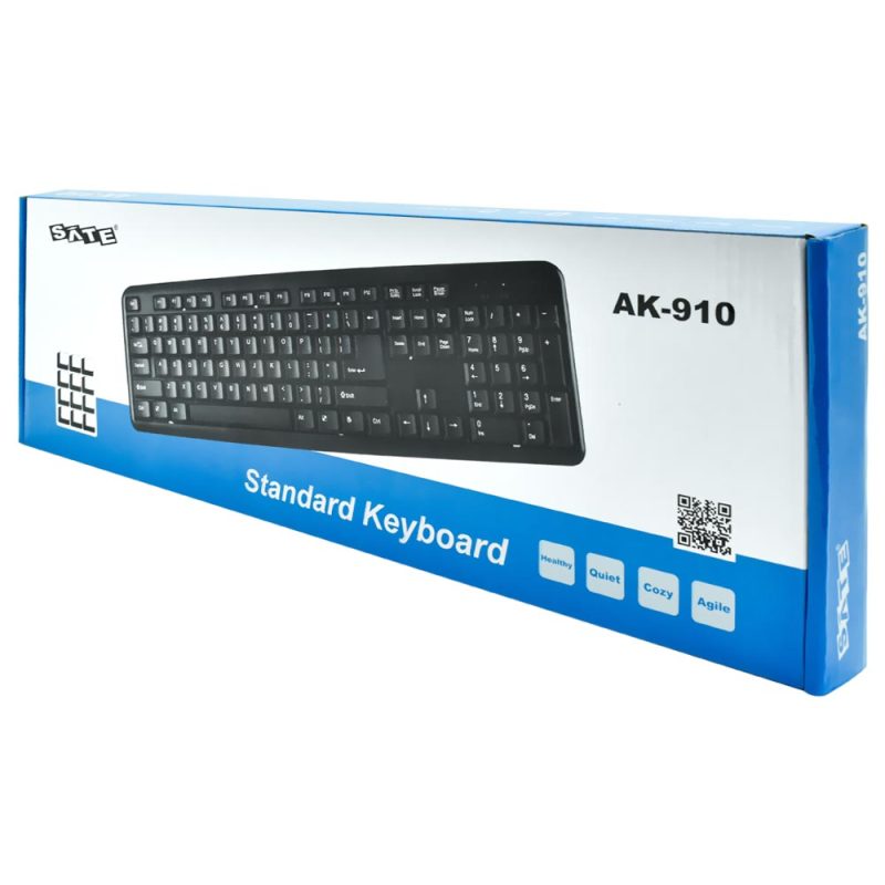Teclado Satellite AK-910 USB / Español - Negro