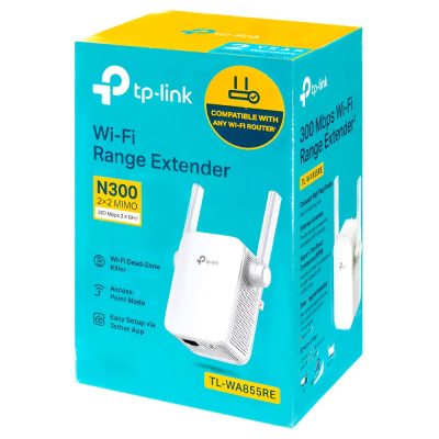 Repetidor de Señal Tp-Link TL-WA855RE / 300Mbps - Blanco