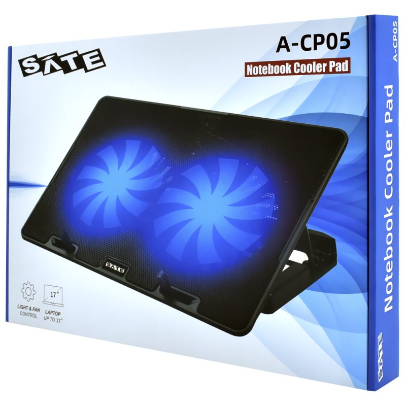 Cooler para Notebook Satellite A-CP05 USB / Hasta 17" - Negro