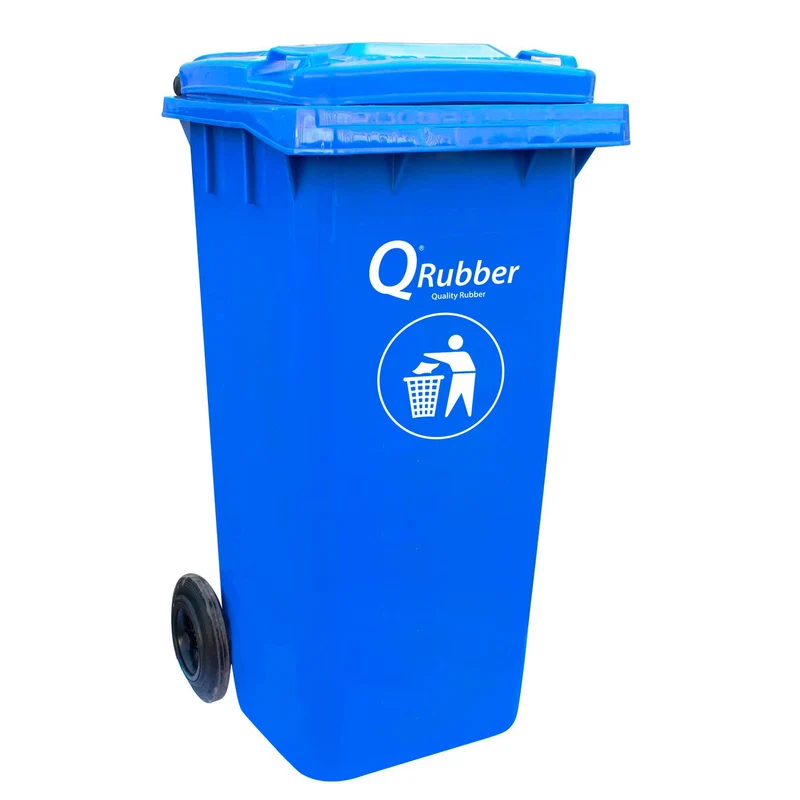 CONTENEDOR BASURA BASURERO 120 LTS COLORES - Imagen 5