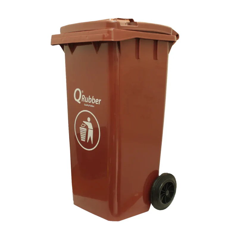 CONTENEDOR BASURA BASURERO 120 LTS COLORES - Imagen 4
