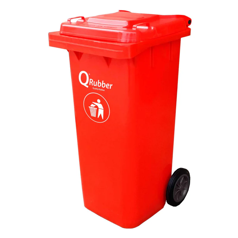 CONTENEDOR BASURA BASURERO 120 LTS COLORES - Imagen 3